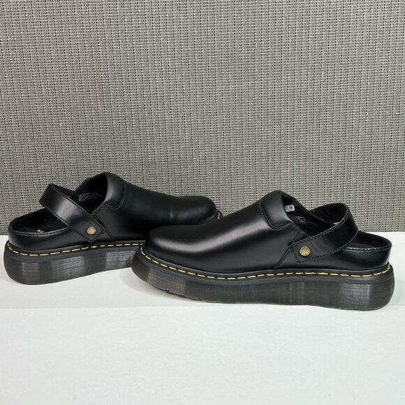 Dr. Martens Other - Dr. Martens Laketen Atlas Leather Slingback Platform Mules Black Men's Size 13